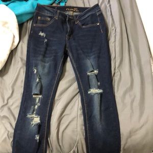 Rue 21 Ripped Jeans
